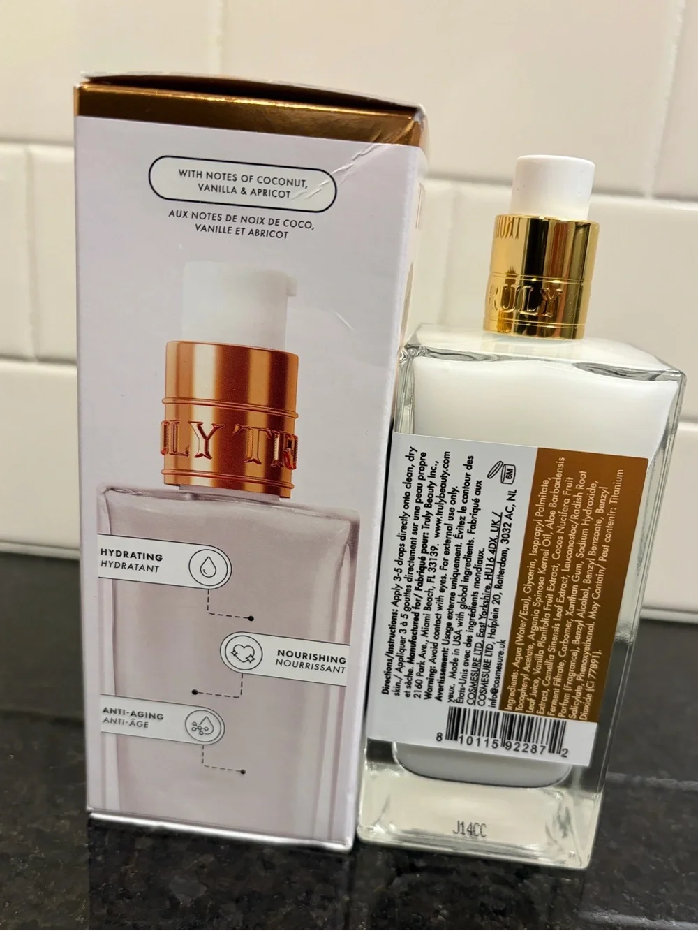Truly Beauty - “Coco Cloud” (Jumbo Size) After Shave Serum (6.4oz/189mL) - NEW